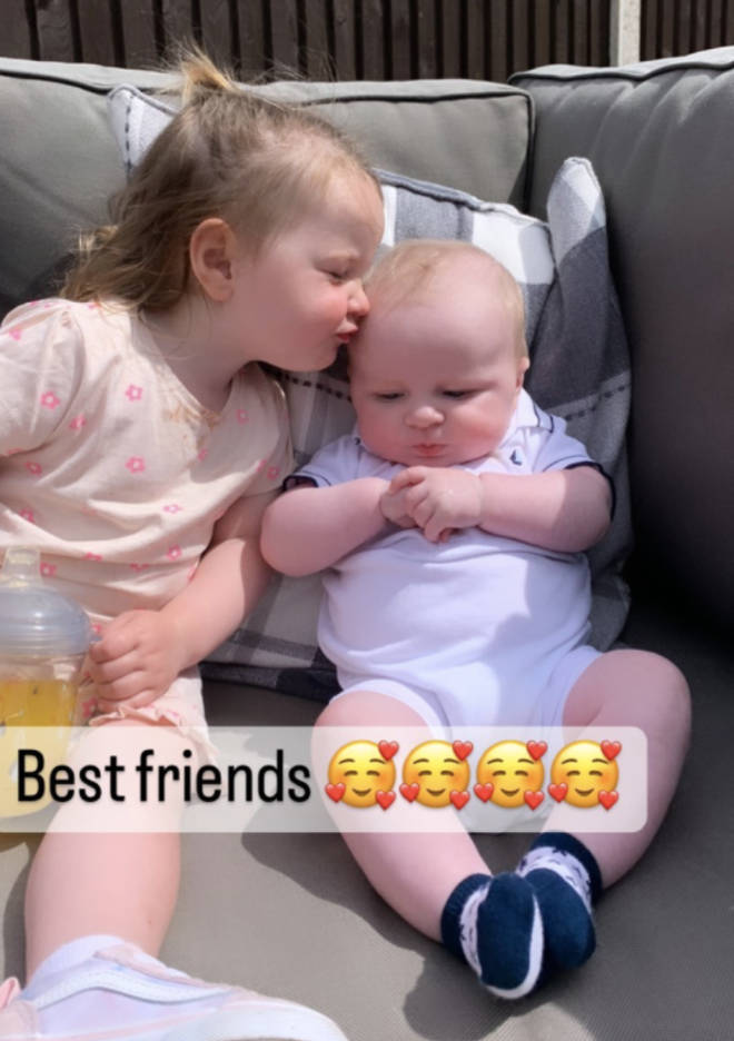 Millie described her kids as 'best friends'