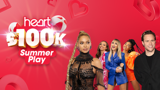 Listen out for these three artists for a chance to win Heart's £100K Summer Play