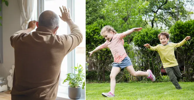 A woman was told by her neighbour to make her kids play in the park instead (stock image)