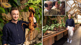 Tom Felton returned to Harry Potter Studios to open the new herbology classroom