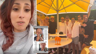 Stacey Solomon has opened up about Joe Swash's stag do