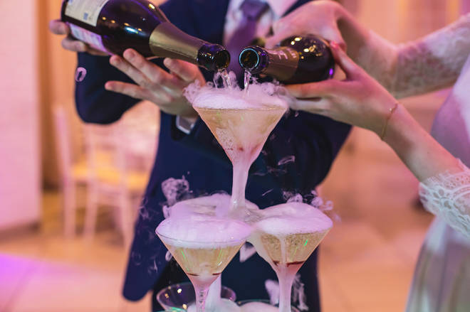 Guests were given unlimited free drinks in exchange for £12 (stock image)