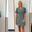 Holly Willoughby is wearing a dress from La Redoute