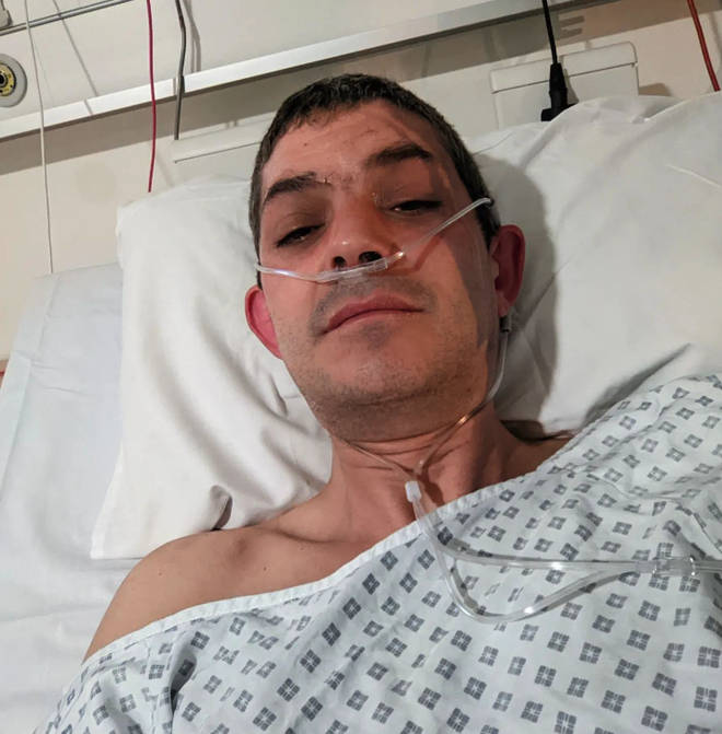 First Dates star Merlin has previously shared photos from hospital
