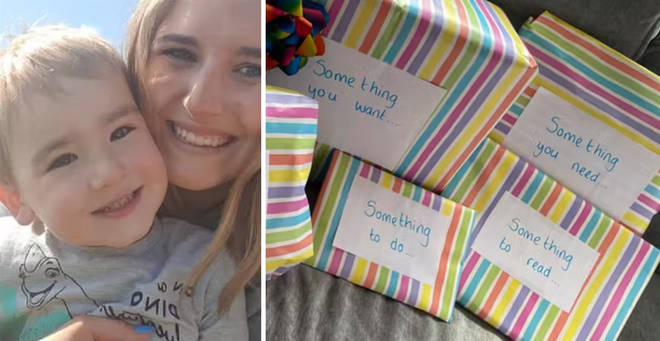 Kirsty has been praised for her clever birthday present hack
