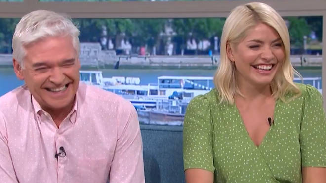 Holly and Phillip were in hysterics on This Morning