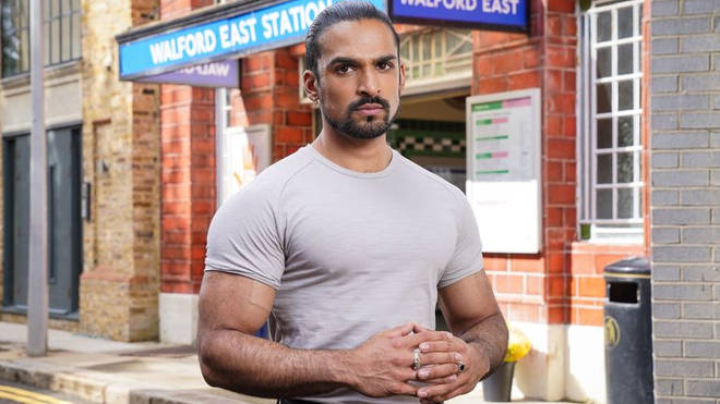 Aaron Thiara said he's excited to join EastEnders