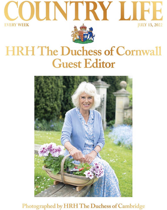 Camilla, the Duchess of Cornwall, will appear on the cover of Country Life's July issue