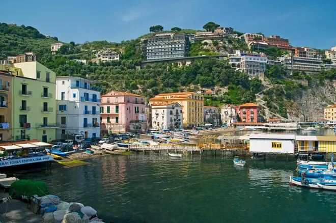 Wearing bikinis in public was described by Sorrento's mayor as against decorum