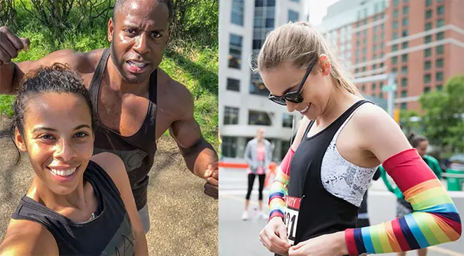 Peter Mac is a personal trainer and running coach and trained Rochelle Humes for the marathon