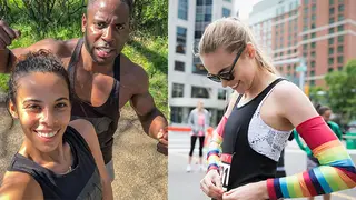 Peter Mac is a personal trainer and running coach and trained Rochelle Humes for the marathon