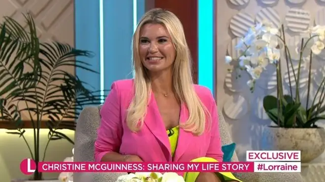 Christine McGuiness appeared on Lorraine this week