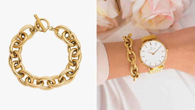 Chunky gold jewellery is the only accessory you need for the summer