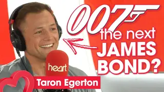 Taron Egerton has spoken about becoming the next James Bond