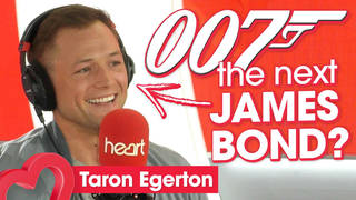 Taron Egerton has spoken about becoming the next James Bond