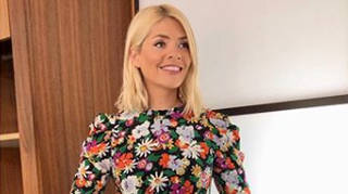 Holly Willoughby shows off This Morning dress