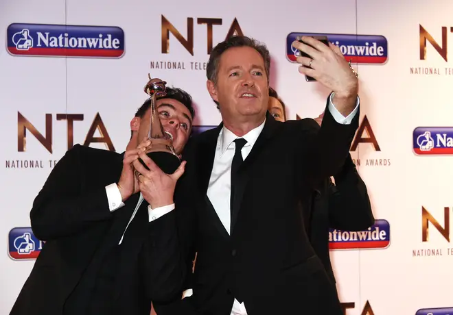 Piers and Ant at the NTAs in 2016