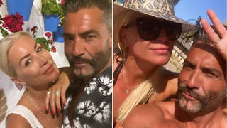 Denise Van Outen went on holiday with her new boyfriend