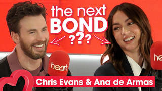 Chris Evans and Ana de Armas appearedon Heart Breakfast
