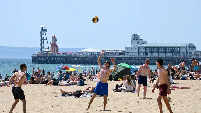 People are expected to flock to beaches to enjoy the sunshine this weekend