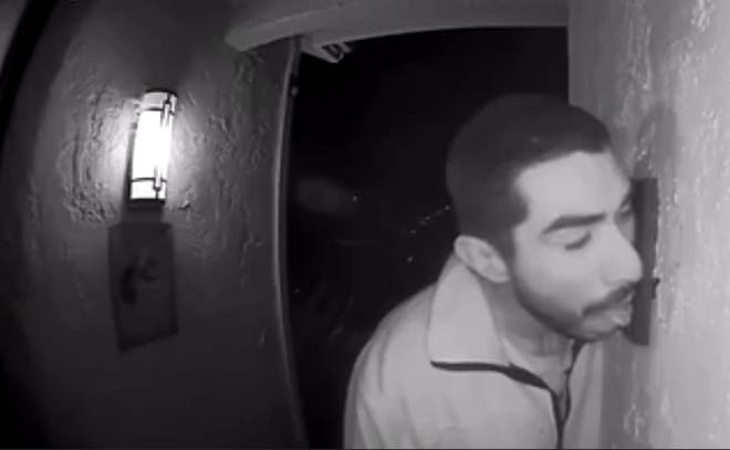 Roberto Daniel Arroyo targeted his neighbour's doorbell