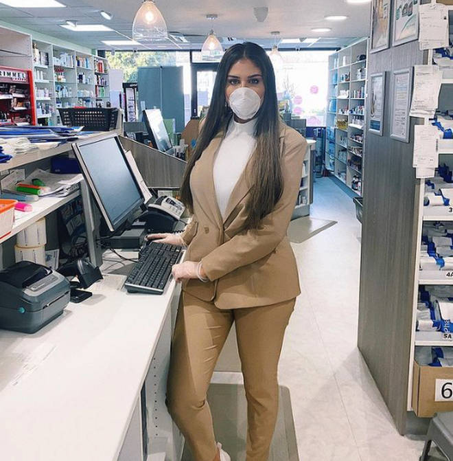 Anna Vakili briefly went back to her job as a pharmacist