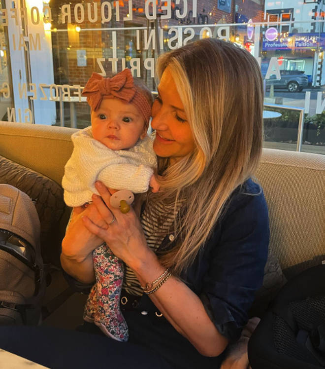Helen Skelton has a young daughter