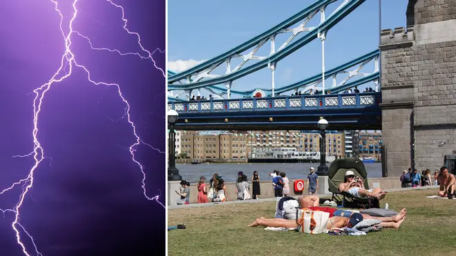 Forecasters have predicted thunderstorms later this week