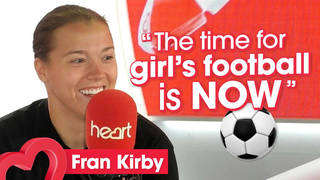 Fran Kirby appeared on Heart Breakfast
