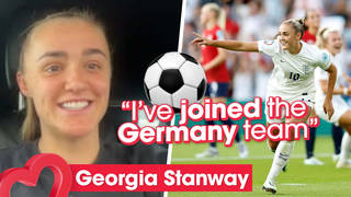 Georgia Stanway appeared on Heart Breakfast