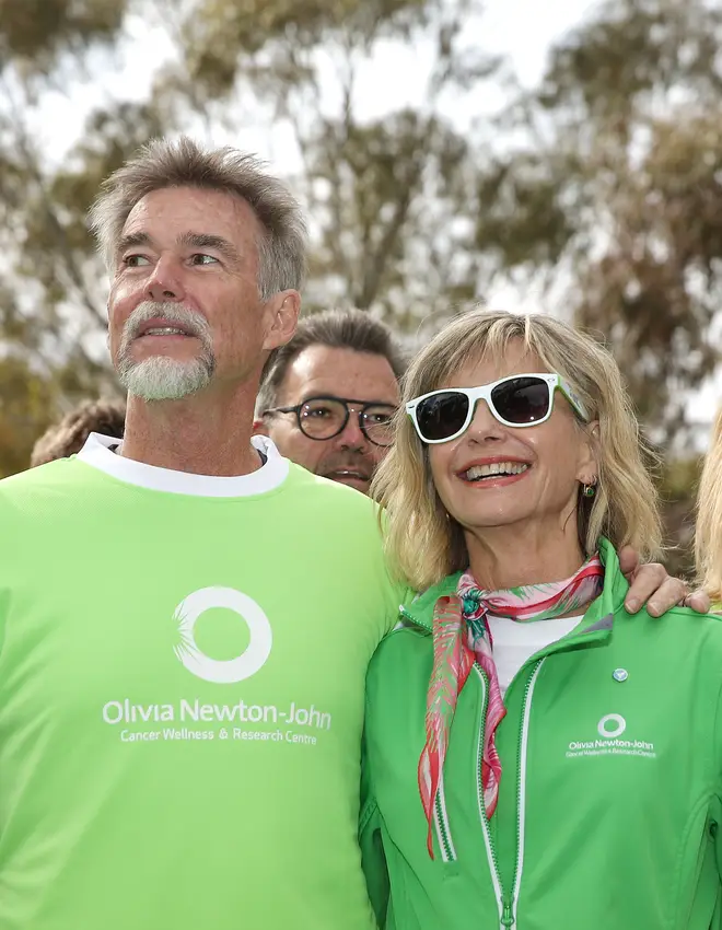 It was Olivia Newton-John's husband, John, who announced the passing of his beloved wife