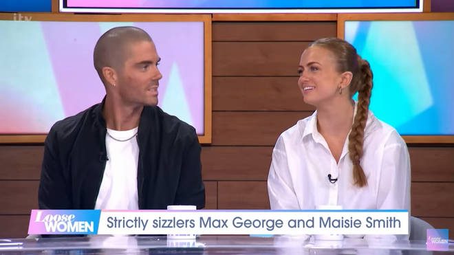 Max George and Maisie Smith appeared on Loose Women together