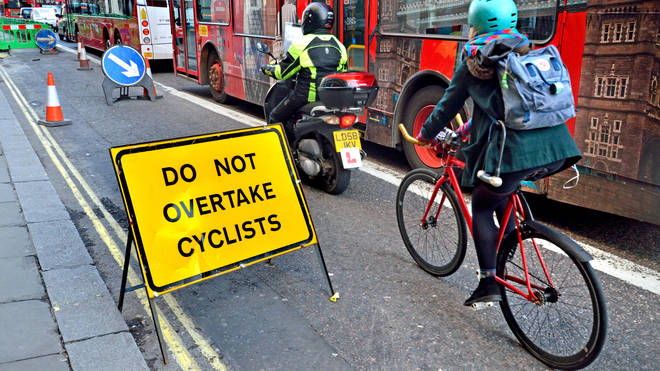 The Travel Secretary is clamping down on cyclists