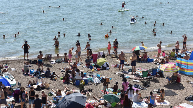 The hot weather is set to return across the UK