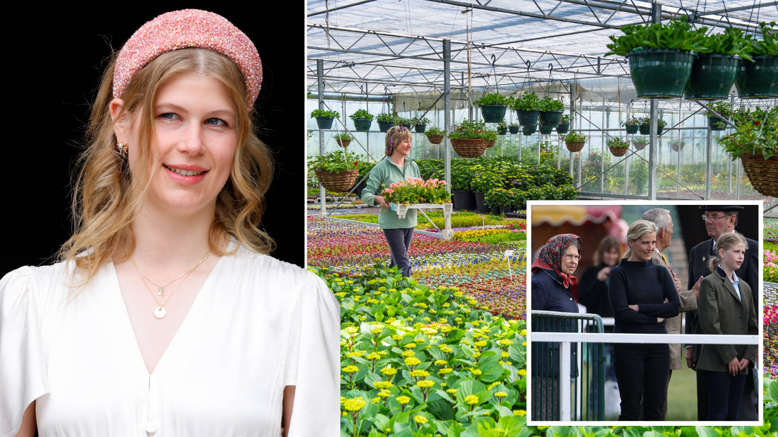 The Queen's granddaughter Lady Louise Windsor working at garden centre for  £6.83 an hour - Heart
