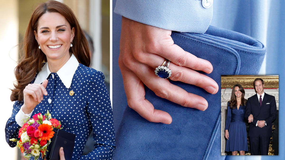 Why Kate Middleton 'secretly' altered her engagement ring - Heart