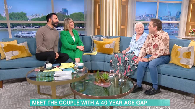 The couple met when Edna was 68-years-old and Simon was 28-years-old