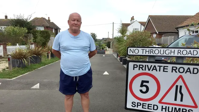 Homeowners on the street in Whitstable are responsible for maintaining the road, and not the council