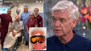 Phillip Schofield underwent surgery on his eye to help with eye floaters