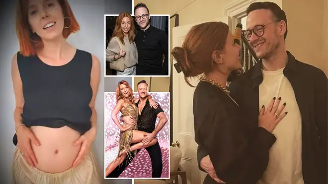 Stacey Dooley and Kevin Clifton are expecting their first baby