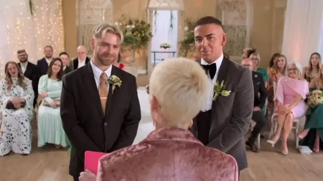 Thomas and Adrian married on MAFS UK