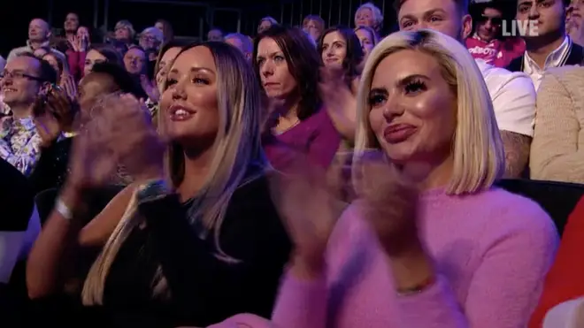 Viewers thought Megan looked less than impressed by Wes' performance