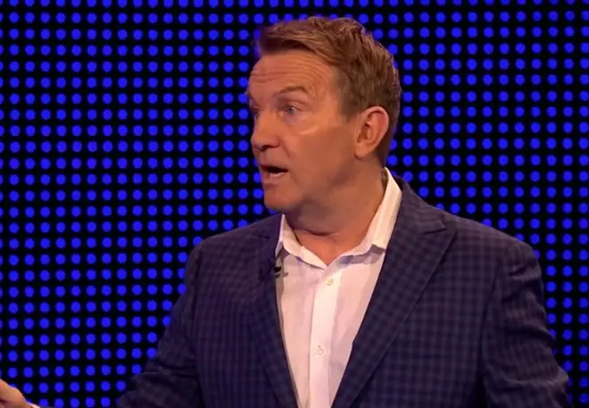 Bradley Walsh was shocked on The Chase