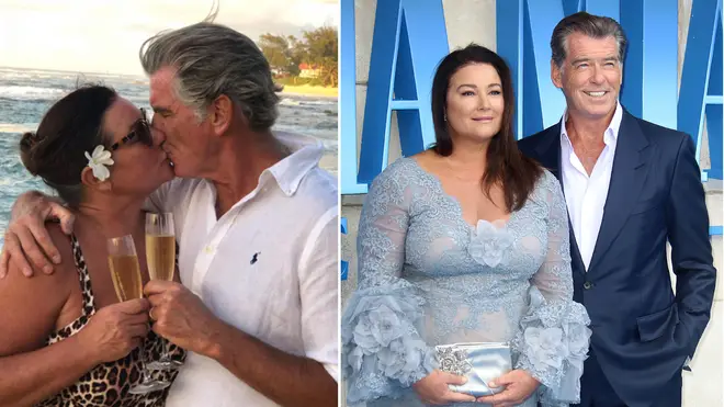 Pierce Brosnan has shared a beautiful message about his wife