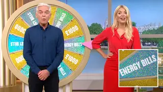 This Morning is now giving away energy bills as a prize on Spin To Win