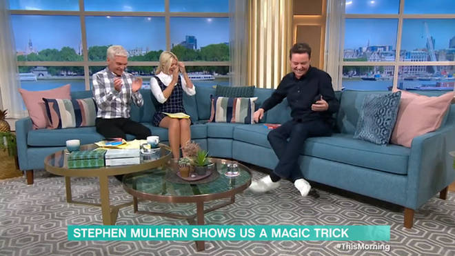 Stephen Mulhern shared a magic trick on This Morning