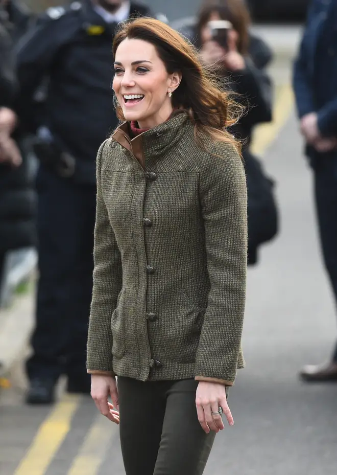Kate Middleton arrives in Islington