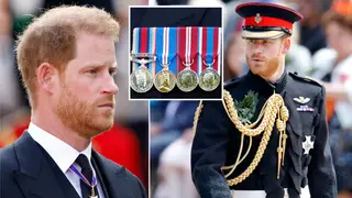 Prince Harry was initially banned from wearing military uniform to honour Queen Elizabeth II.