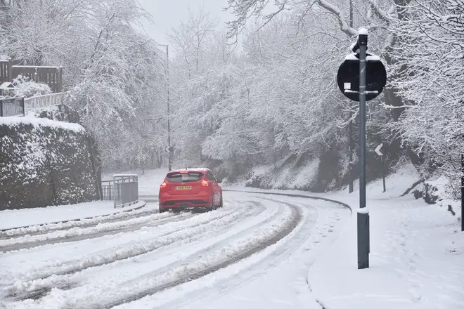 Snow could settle in for up to a MONTH, some forecasters have warned