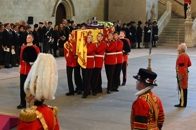 All the music playing at the Queen's funeral today